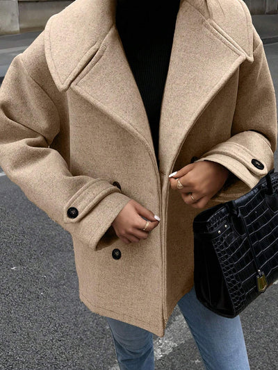 AtelierdeRocheParis™ | Manteau Classique à Double Boutonnage