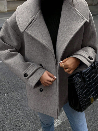 AtelierdeRocheParis™ | Manteau Classique à Double Boutonnage
