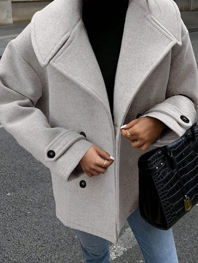 AtelierdeRocheParis™ | Manteau Classique à Double Boutonnage