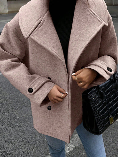 AtelierdeRocheParis™ | Manteau Classique à Double Boutonnage