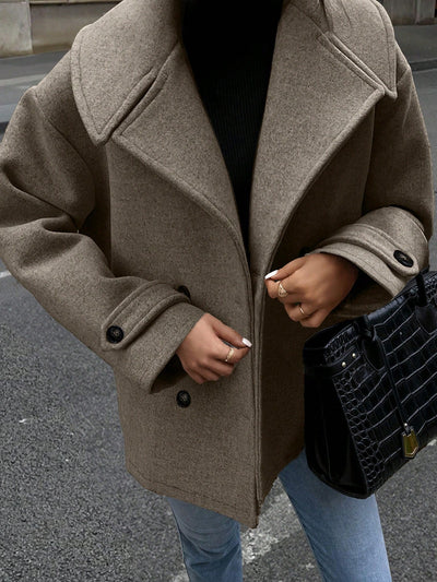 AtelierdeRocheParis™ | Manteau Classique à Double Boutonnage