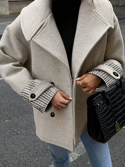 AtelierdeRocheParis™ | Manteau Classique à Double Boutonnage