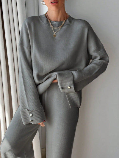 AtelierdeRocheParis™ | Ensemble Tricoté Chic & Confort – Élégance Décontractée