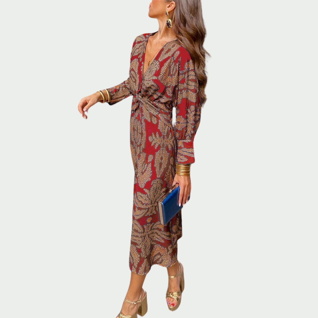 Aude | Robe en soie élégante