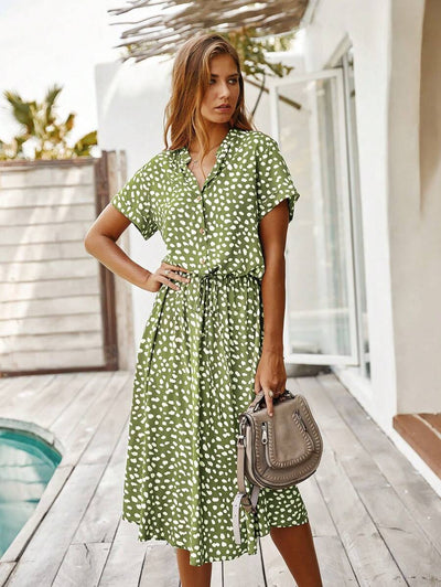 Odette | Robe Vintage été pour femme | Midi