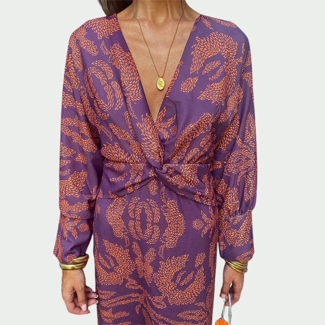 Aude | Robe en soie élégante