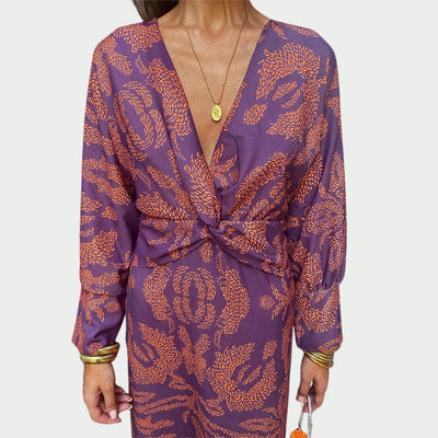 Aude | Robe en soie élégante