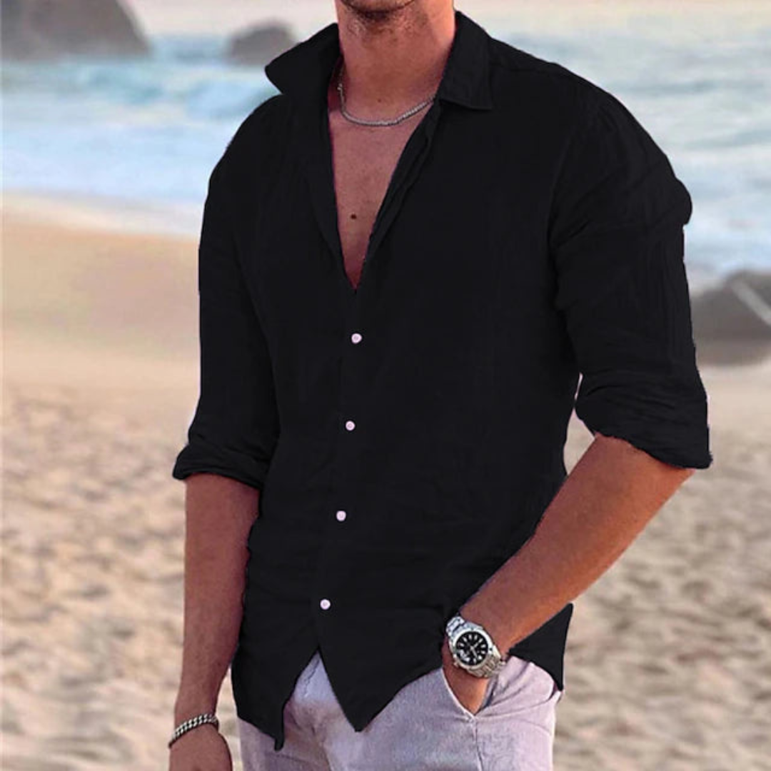 Jameson | Manche Longue Pour Hommes | Chemise