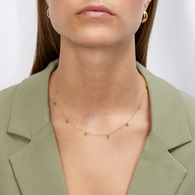 Collier élégant – plaqué or 18K
