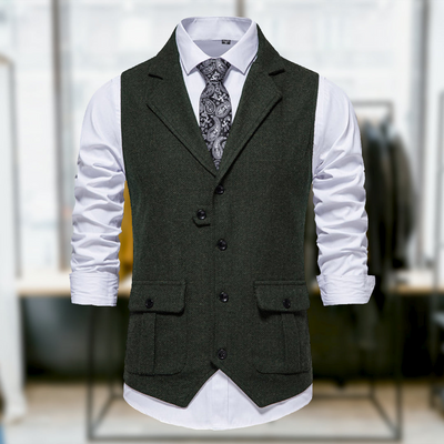 Frank | Gilet élégant Pour Hommes | Casual