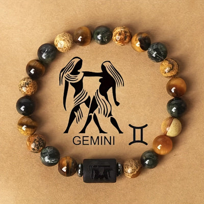 Bracelet Zodiaque en Pierres Naturelles
