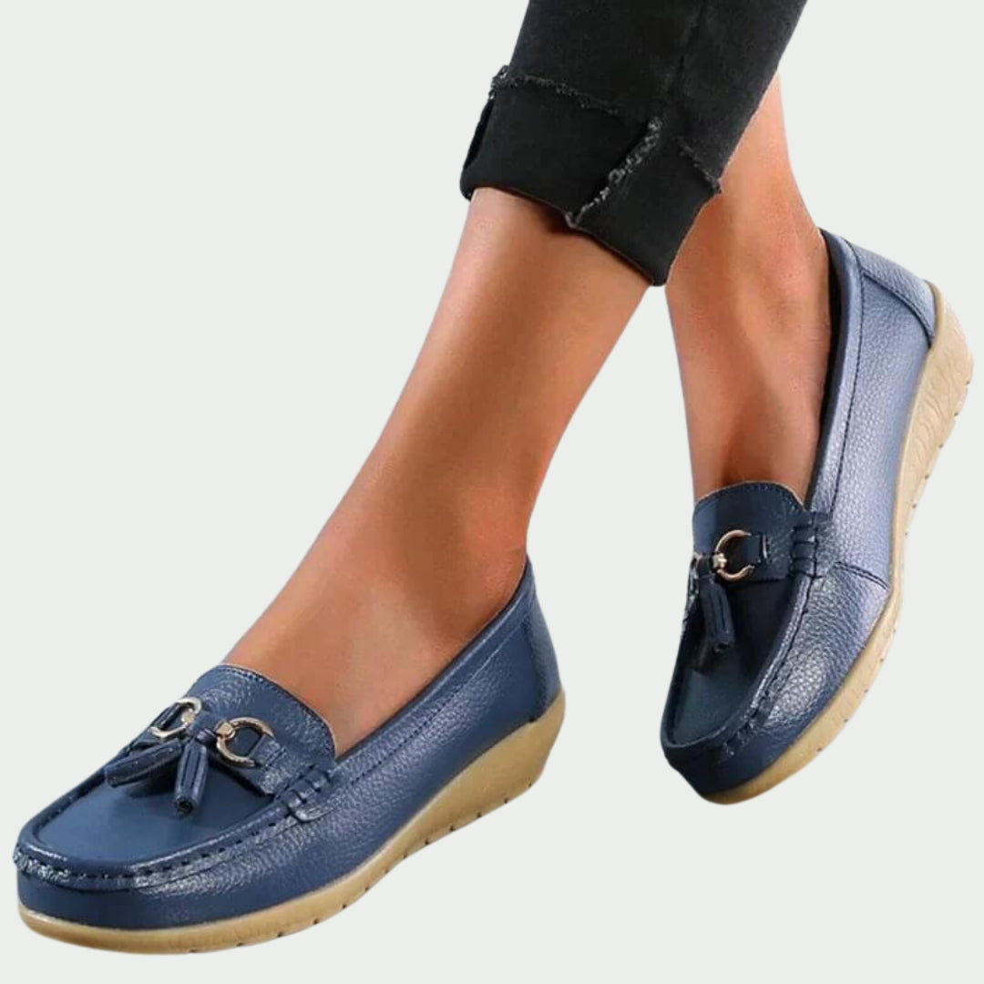 Amy - Mocassins orthopédiques en cuir