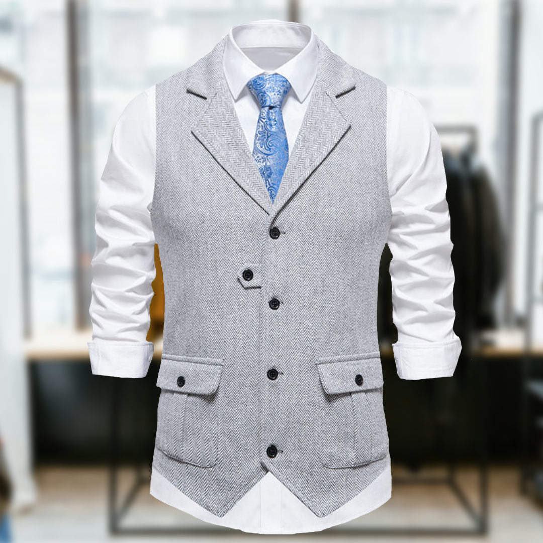Frank | Gilet élégant Pour Hommes | Casual