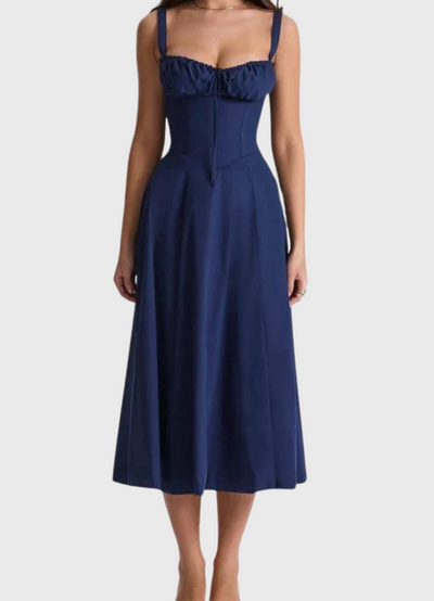Naveen |  Robe D'été Décontractée Pour Femmes | Midi