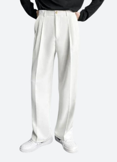 Memphis | Pantalon Taille Haute Pour Hommes | Noir