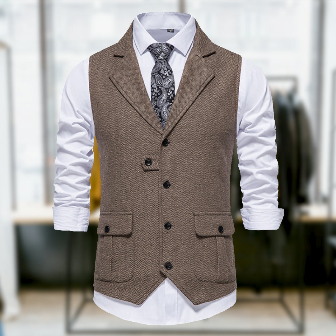 Frank | Gilet élégant Pour Hommes | Casual