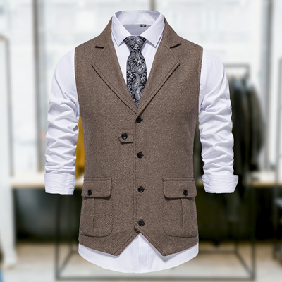 Frank | Gilet élégant Pour Hommes | Casual