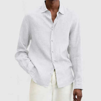 Taimor | Chemise Décontractée Pour Hommes | Blanc