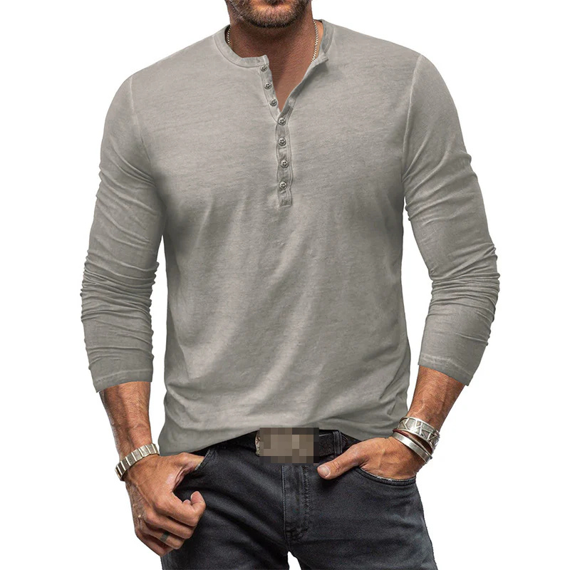 Brieuc | Chemise Basique Pour Hommes | Manches Longues