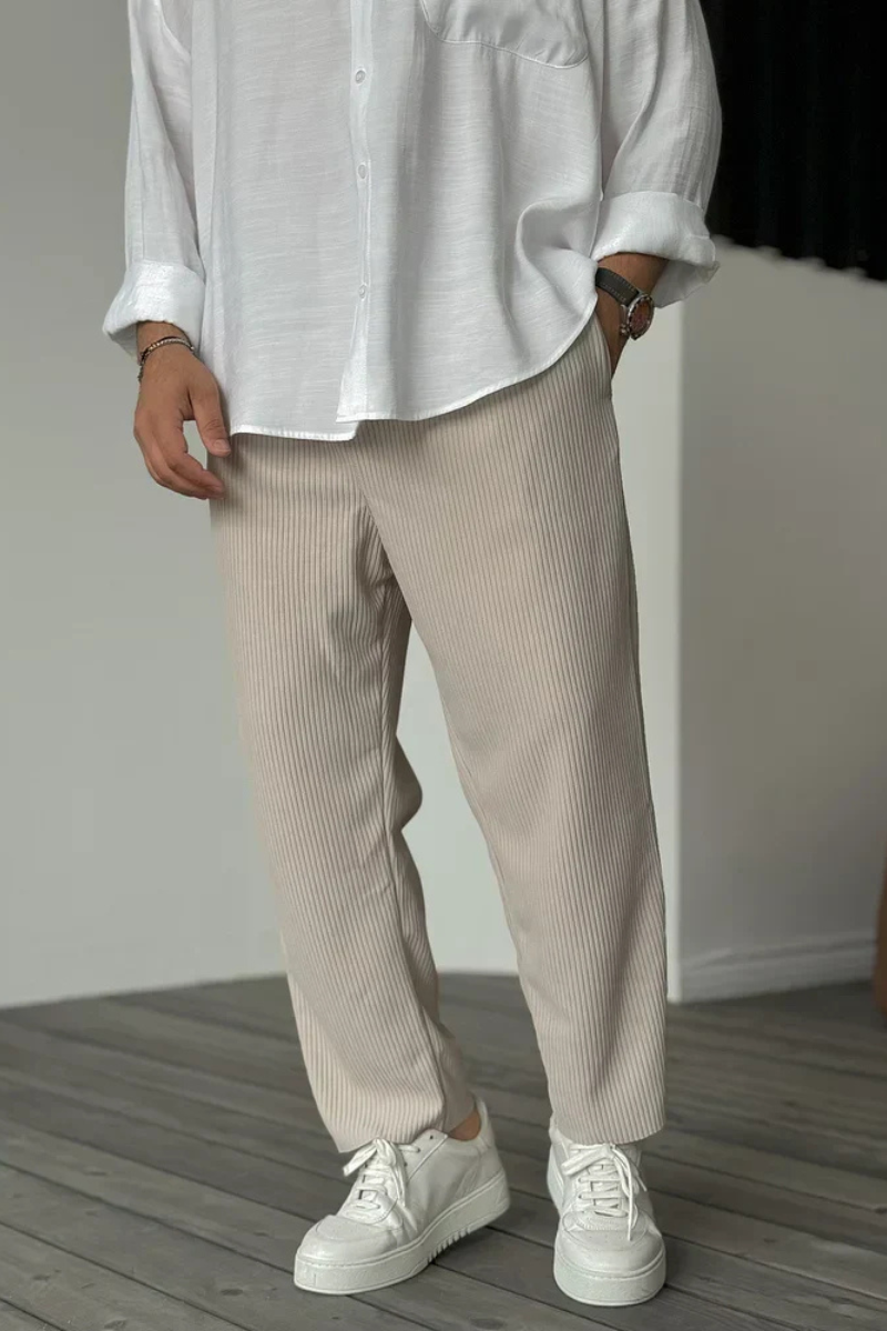 Americ | pantalon confort premium pour Hommes | Blanc