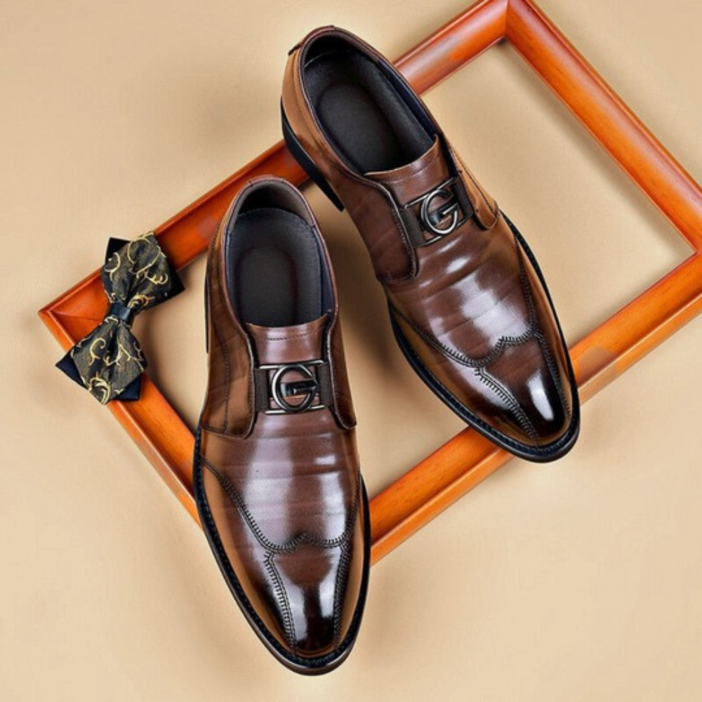 Giovanni | Chaussures Élégantes Pour Hommes | Noir