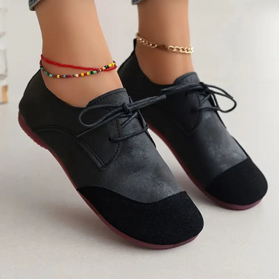 Elvessa | Chaussures à Lacets Compensé Pour Femme | Confortables