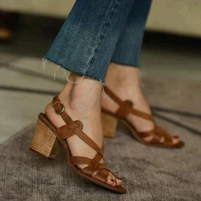 Elisse | Sandales Orthopédiques Pour Femmes | À Talons