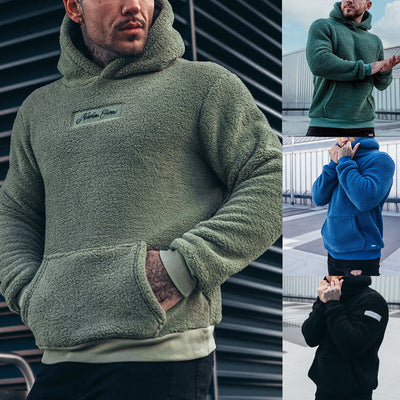 Sweat à Capuche en Peluche pour Hommes - Jonathan