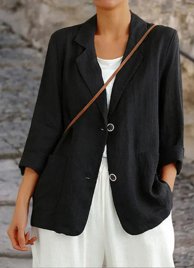 Shela | Blazer Décontracté Pour Femmes | Longue