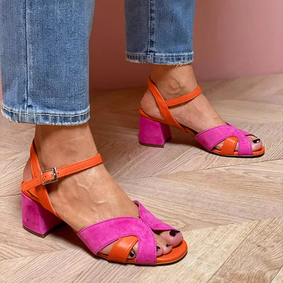 Yvonne | Chaussures à Talons Compensés Modernes