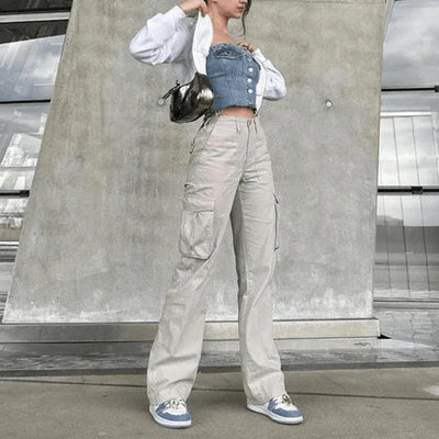 Joelle | Pantalon Cargo Élégant au Design Fonctionnel pour Femmes