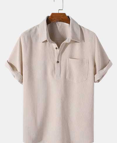 Rass | Chemise Manche Courte Pour Hommes | Confort
