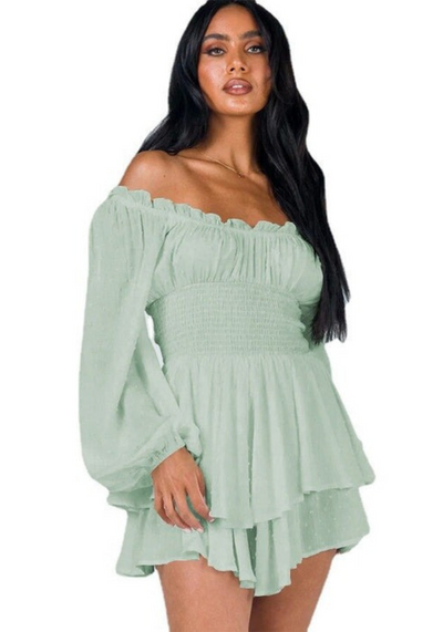 Regine | Robe D'été Longue Manche Pour Femme | chic