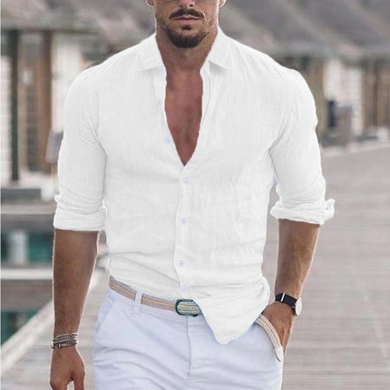 Brock | Chemise à Col Rabattable Pour Hommes | Court