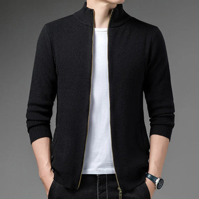 Aubin - Cardigan zippé en maille pour un automne stylé