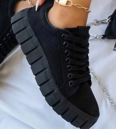 Arnie  | Chaussures à Lacets e Pour Femme | Plateforme
