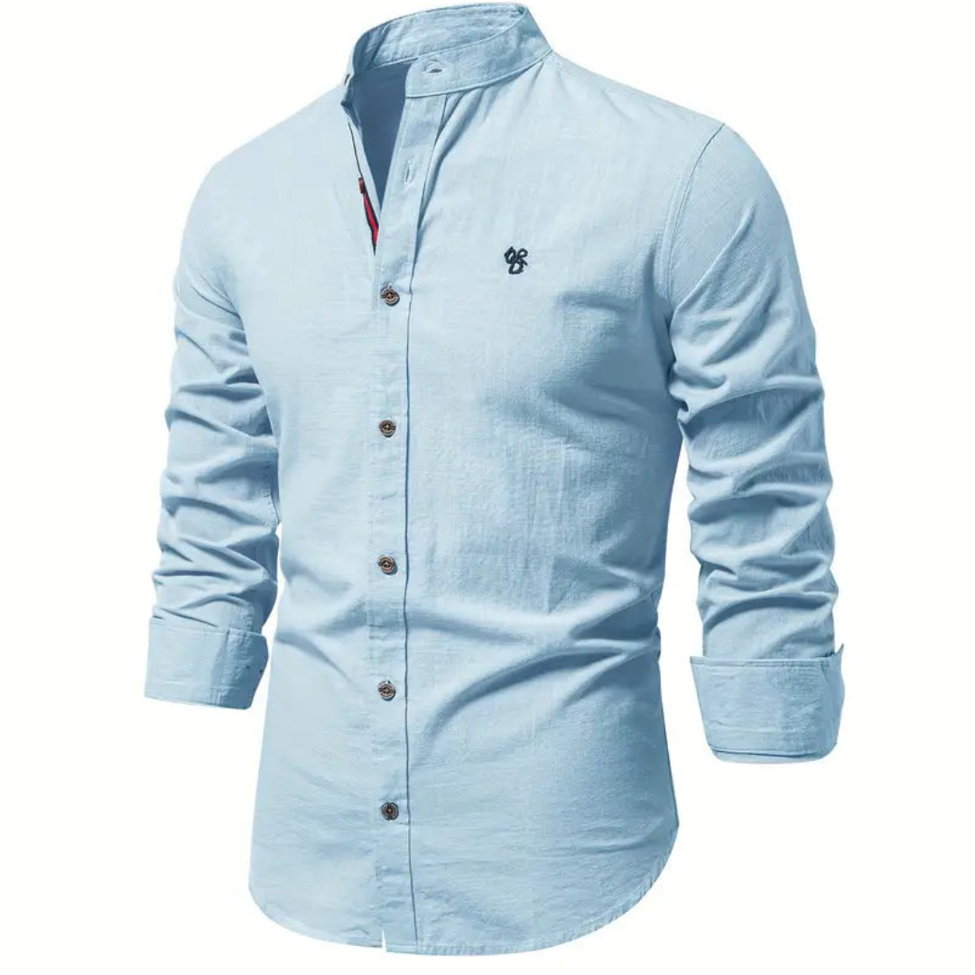 Enzo | Manche Longue Pour Hommes | Chemise