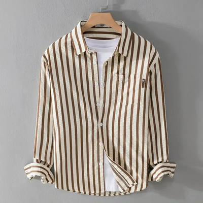 Hervé | Blouse Rayée Pour Hommes | Tendance