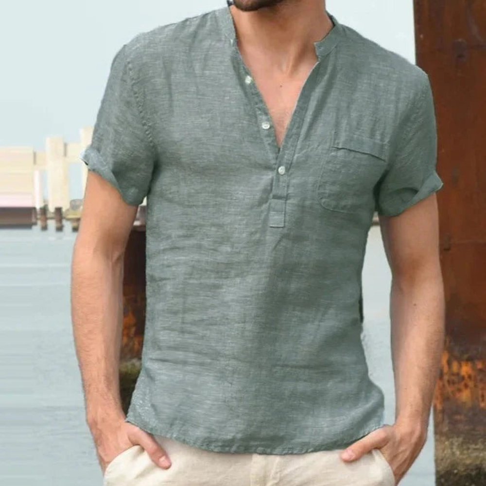 Vicente | Chemise D'été Décontractée Pour Hommes | Confort