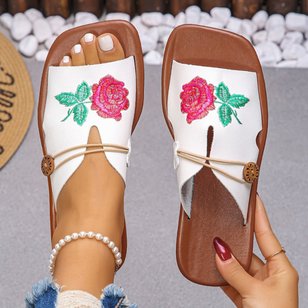 Shelly | Sandales d'été Plates Pour Femme | confortables