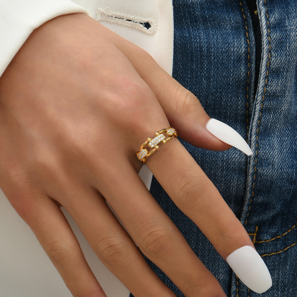 Chloe – Bague Dorée