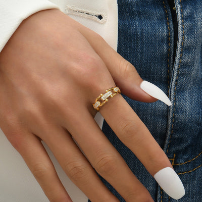 Chloe – Bague Dorée