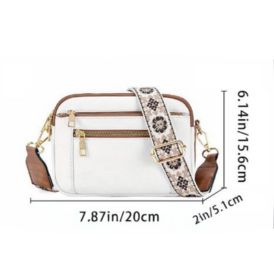 Lucien Moreau™ - Sac à bandoulière en cuir élégant