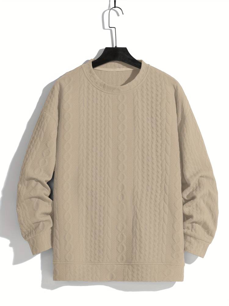 Victor Pull Homme – Tricot Torsadé et Chaleur Intemporelle