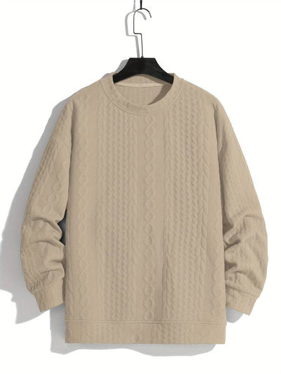 Victor Pull Homme – Tricot Torsadé et Chaleur Intemporelle