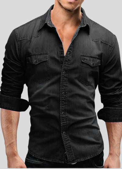 Evan | Manche Longue Pour Hommes | Chemise