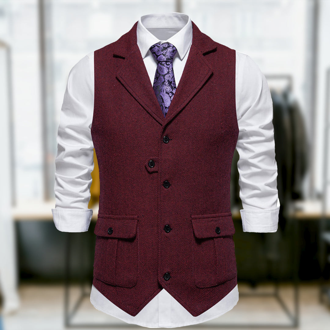 Frank | Gilet élégant Pour Hommes | Casual