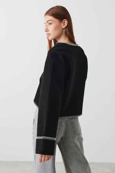 Veste en point de feston