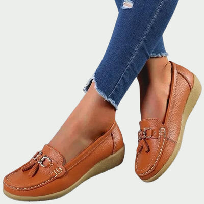 Amy - Mocassins orthopédiques en cuir