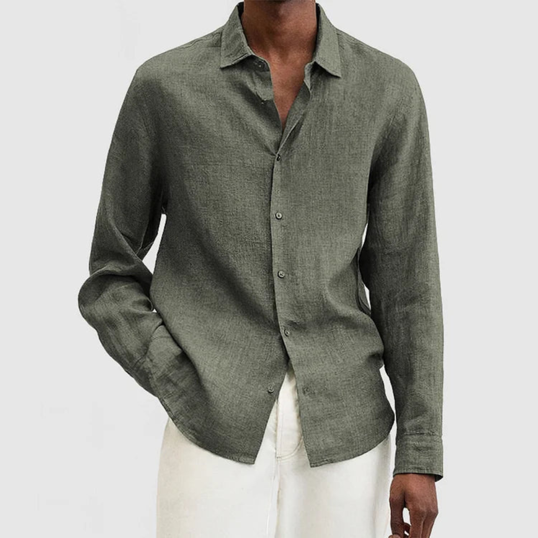 Taimor | Chemise Décontractée Pour Hommes | Blanc